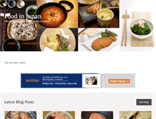 Tablet Screenshot of food-in-japan.com